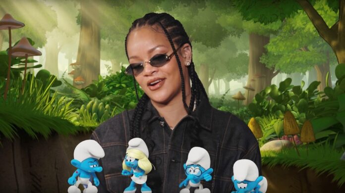 Rihanna to play Smurfette in upcoming movie