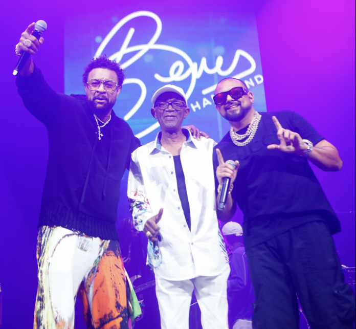 Beres Hammond, Shaggy, and Sean Paul