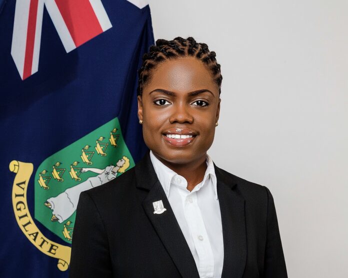 British Virgin Islands Education Minister Sharie de Castro